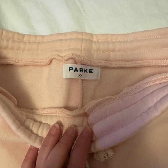 Parke Valentines peony drawstring Unisex sweatpants - Picture 4 of 4